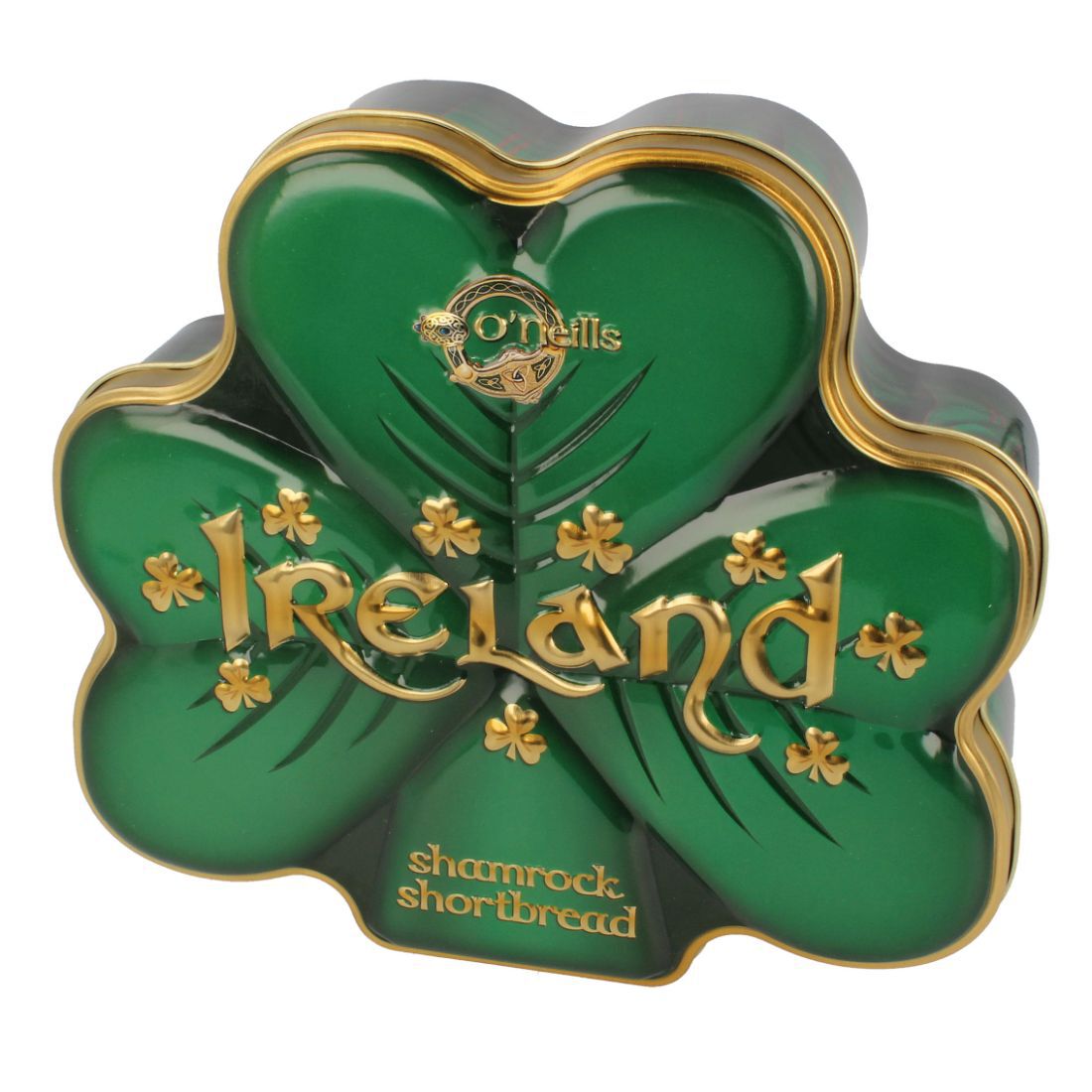 O'neill's Shamrock Shaped Shortbread In A Shamrock Shaped Tin 160g