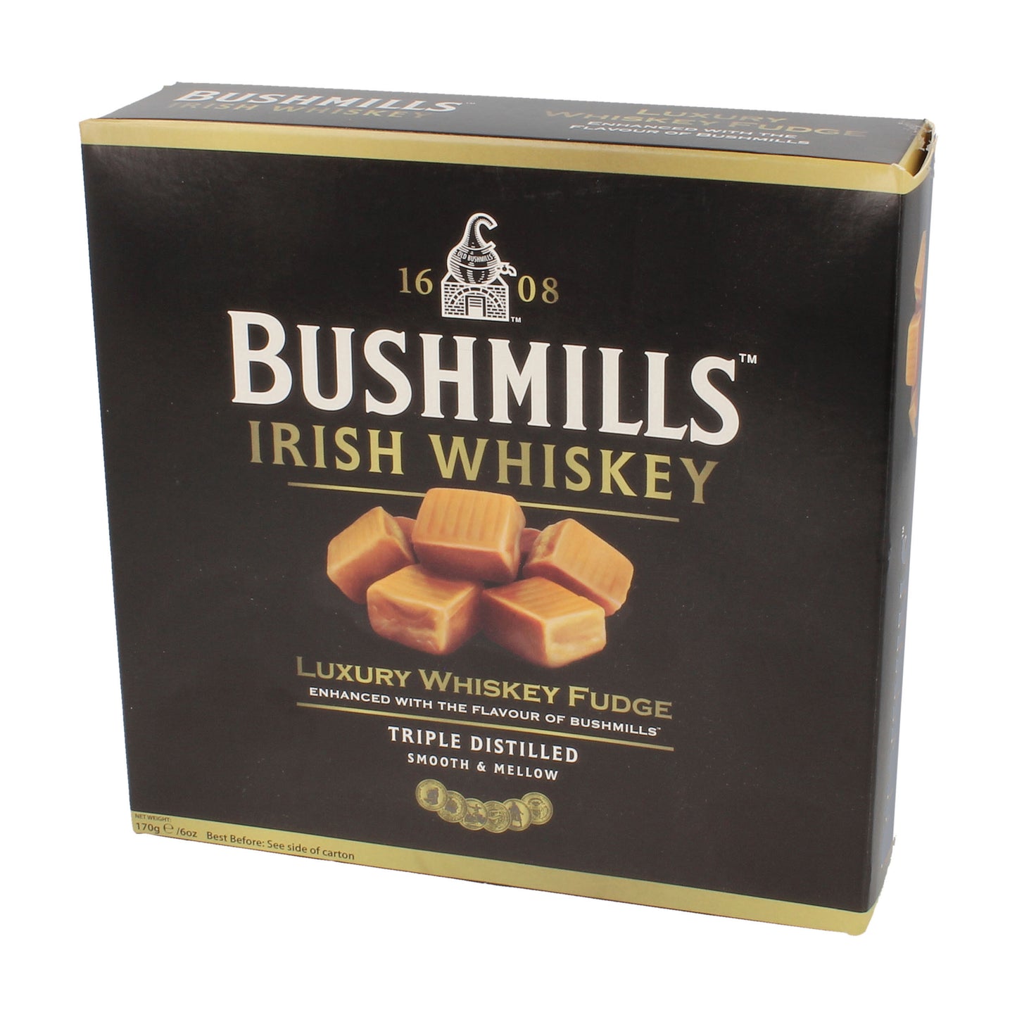 Bushmills Irish Whiskey Fudge Box 170G