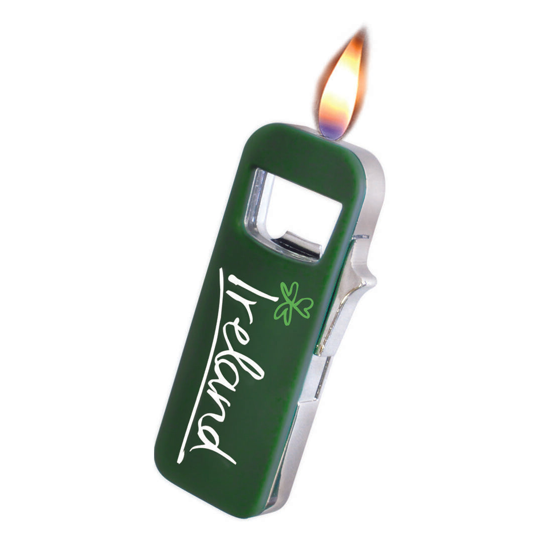 Ireland Bottle Opener & Butane Refillable Lighter