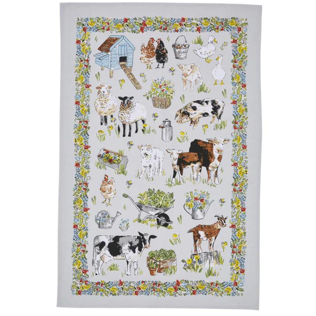 Portman Farm Cotton Tea Towel
