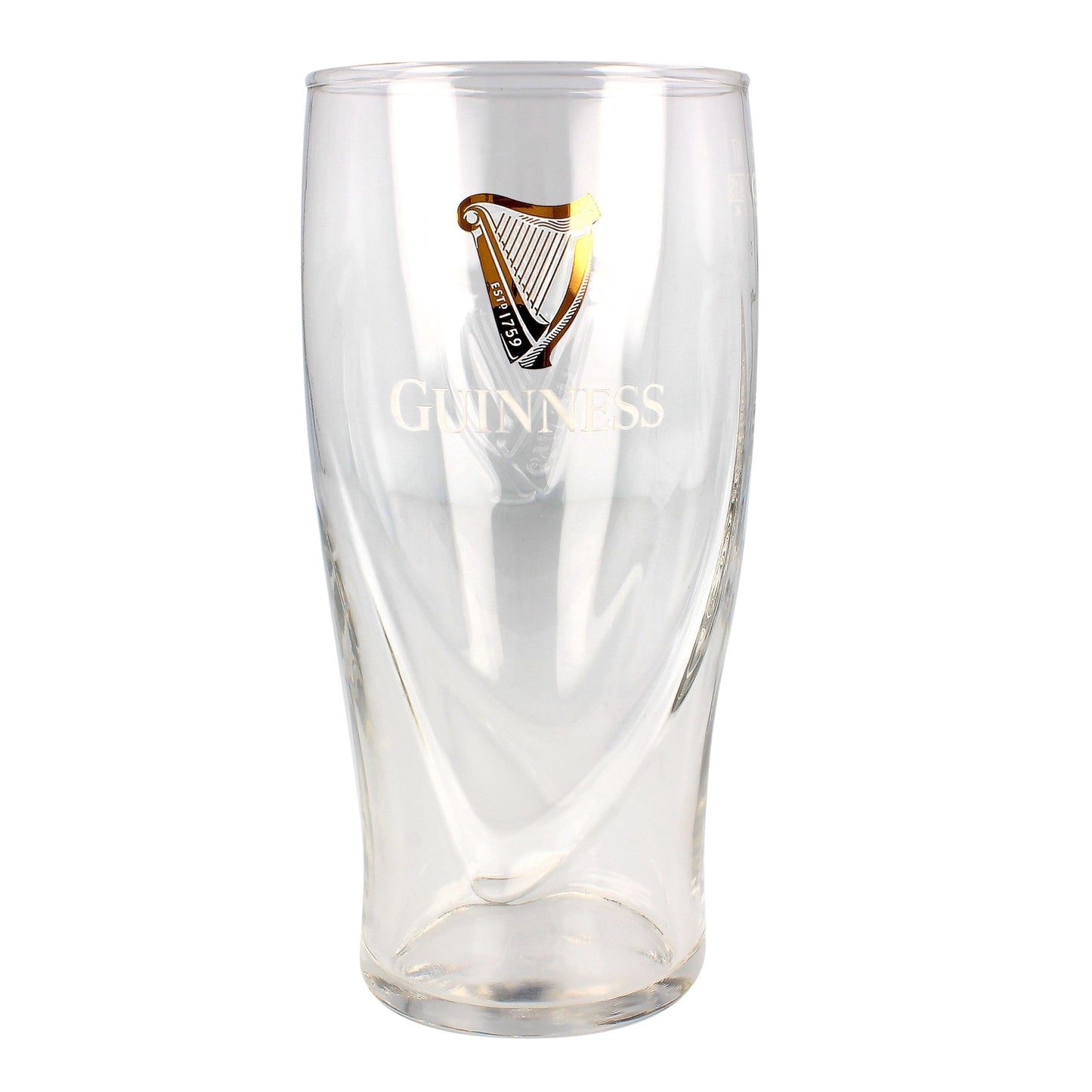 Guinness 540ml Embossed 4 Pack Pint Glass