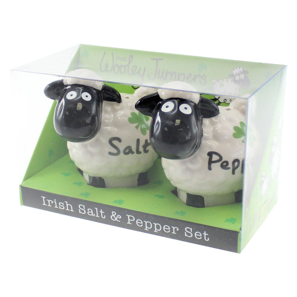 Wooley Jumpers Sheep Salt & Pepper Shakers