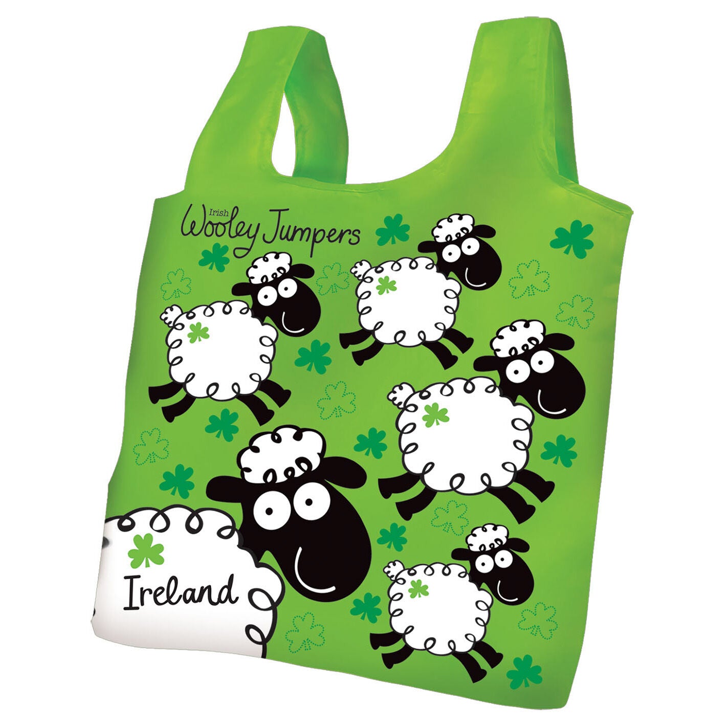 Irish Wooley Jumpers Fold Up Shopper Bag