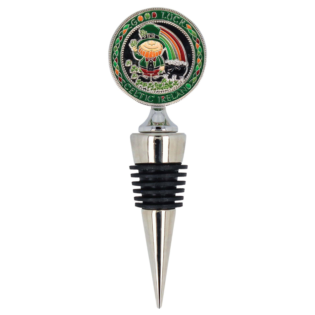 Irish Wine Stopper Leprechaun