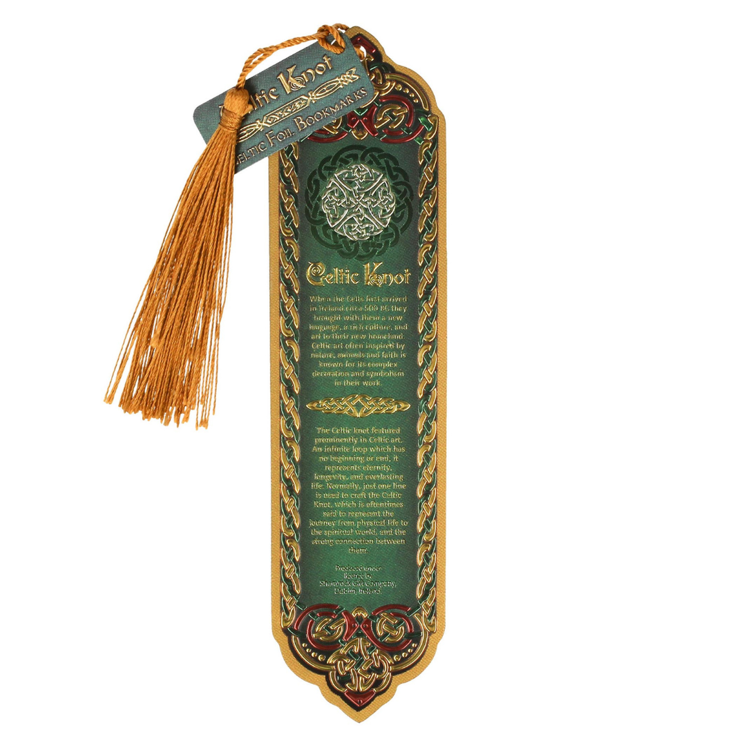 Celtic Knots Foil Bookmark