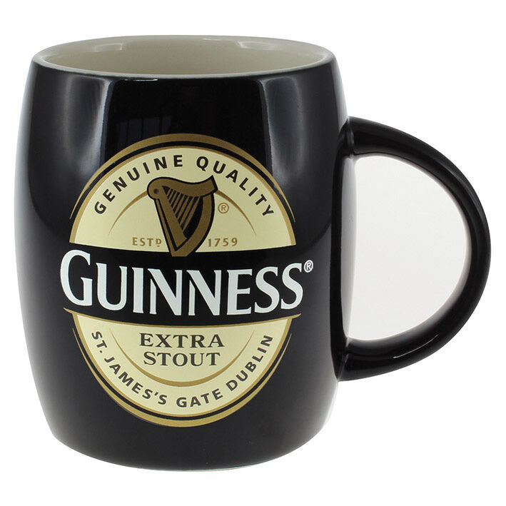 Guinness Barrel Black Mug