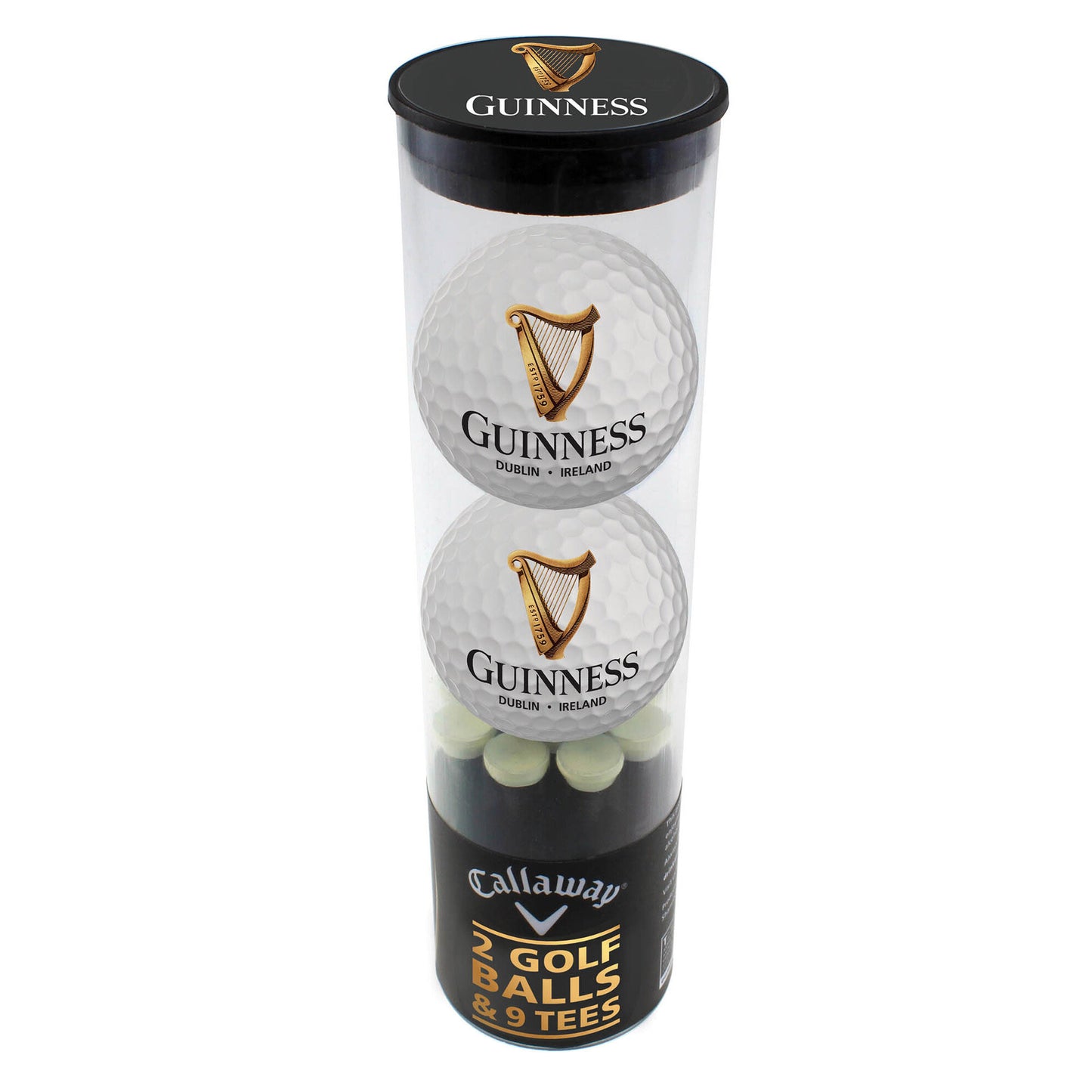 Guinness Golf Ball & Tees Set