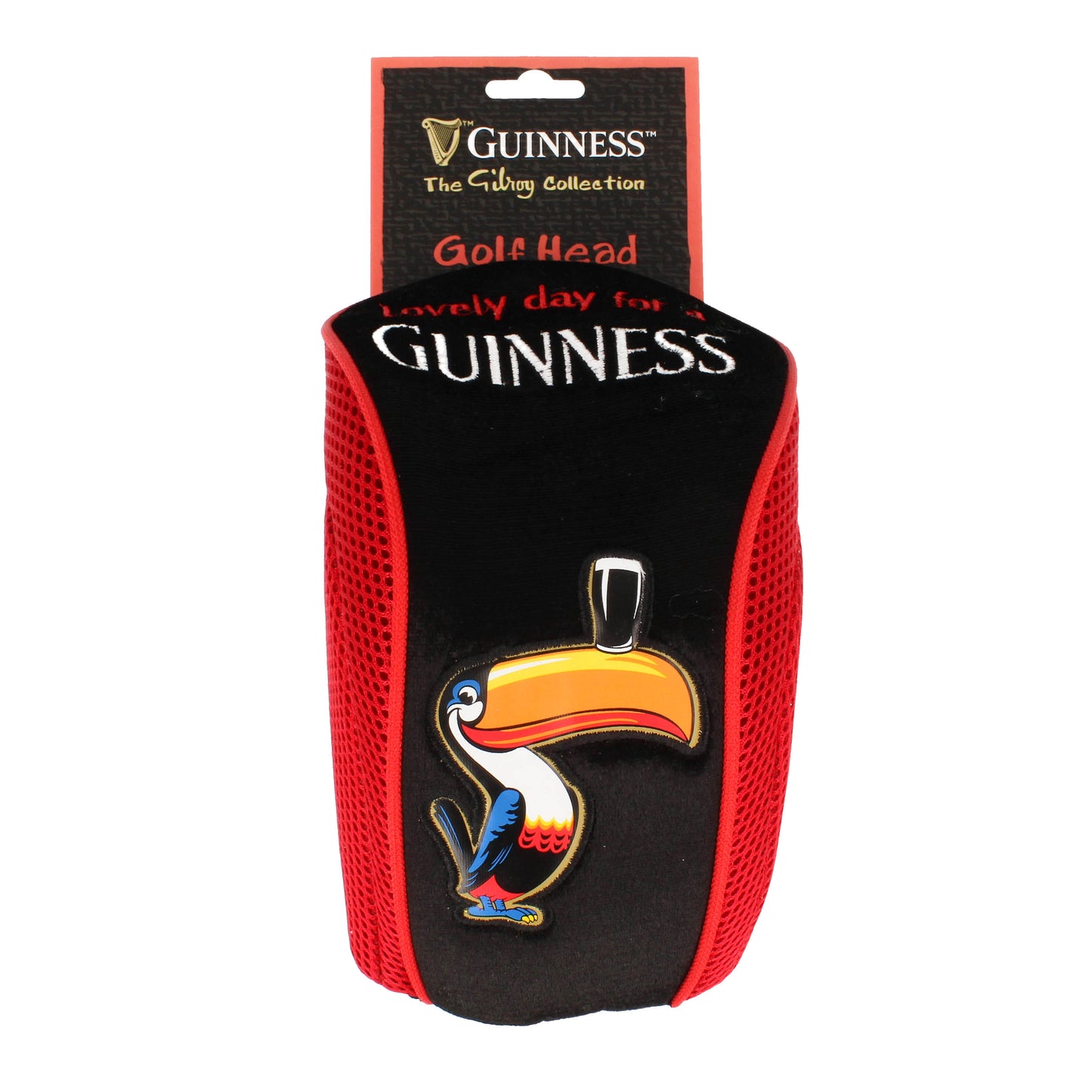Guinness Gilroy Toucan Gold Head Cover