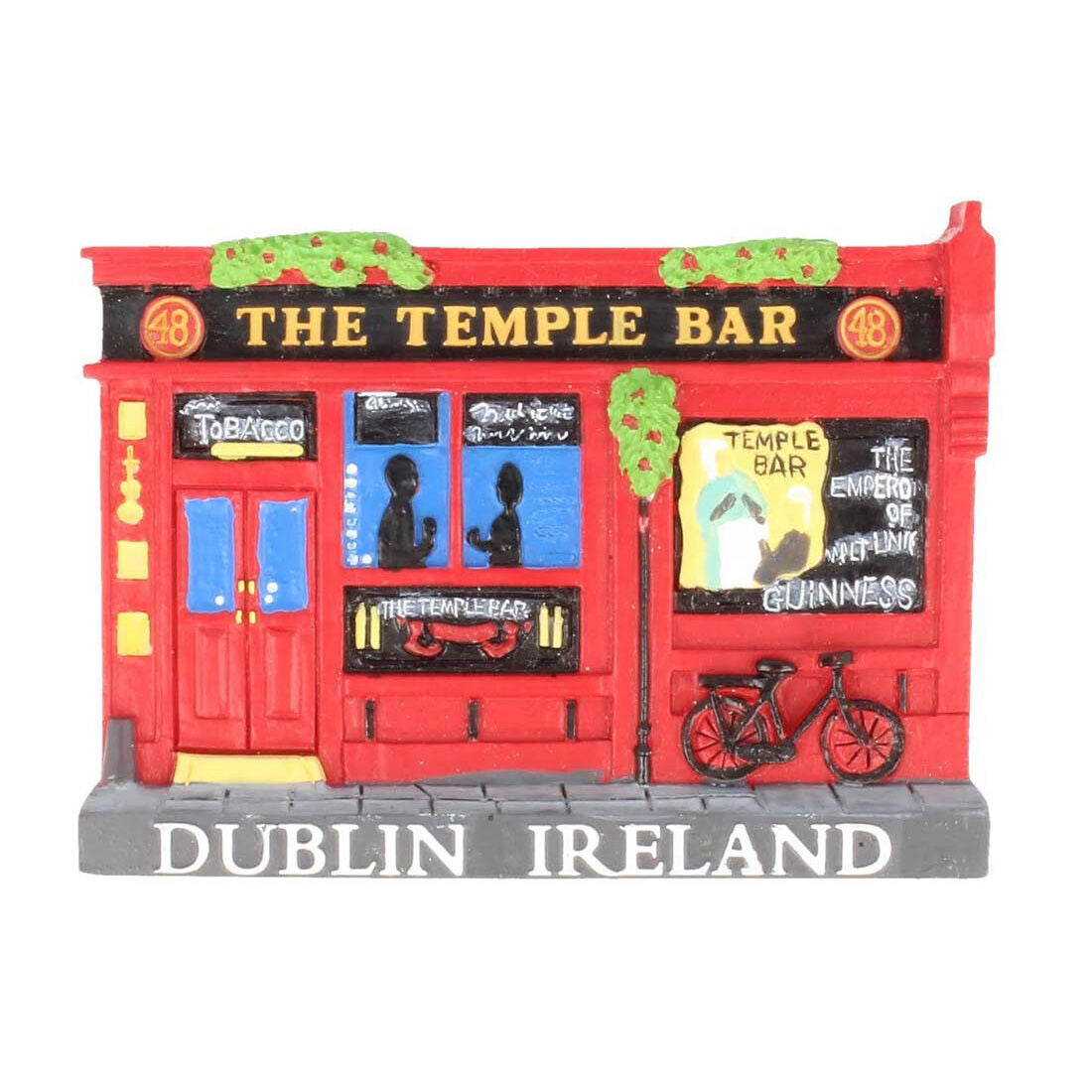 The Temple Bar Resin Magnet