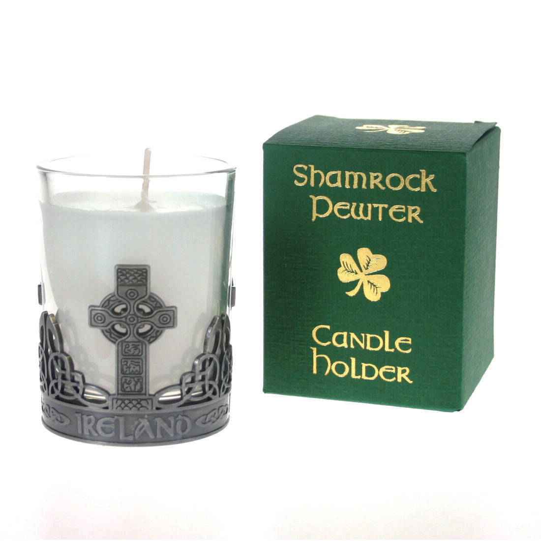 Celtic Cross Candle Holder