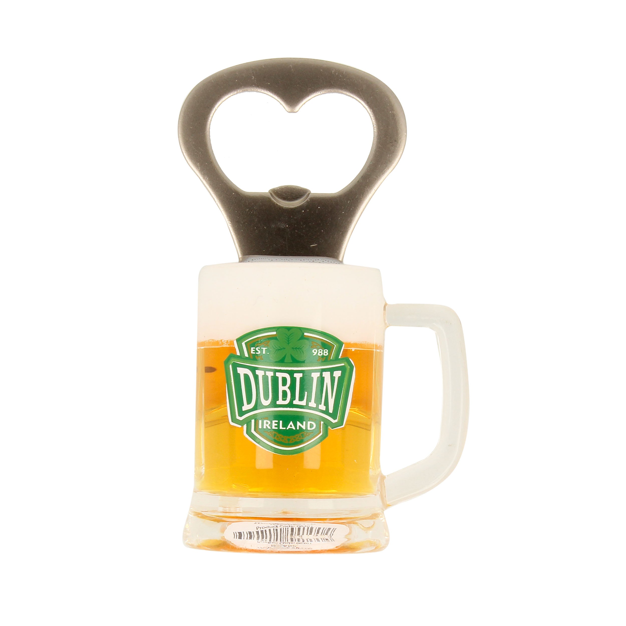 Dublin College Design Tankard Bottle Opener Magnet