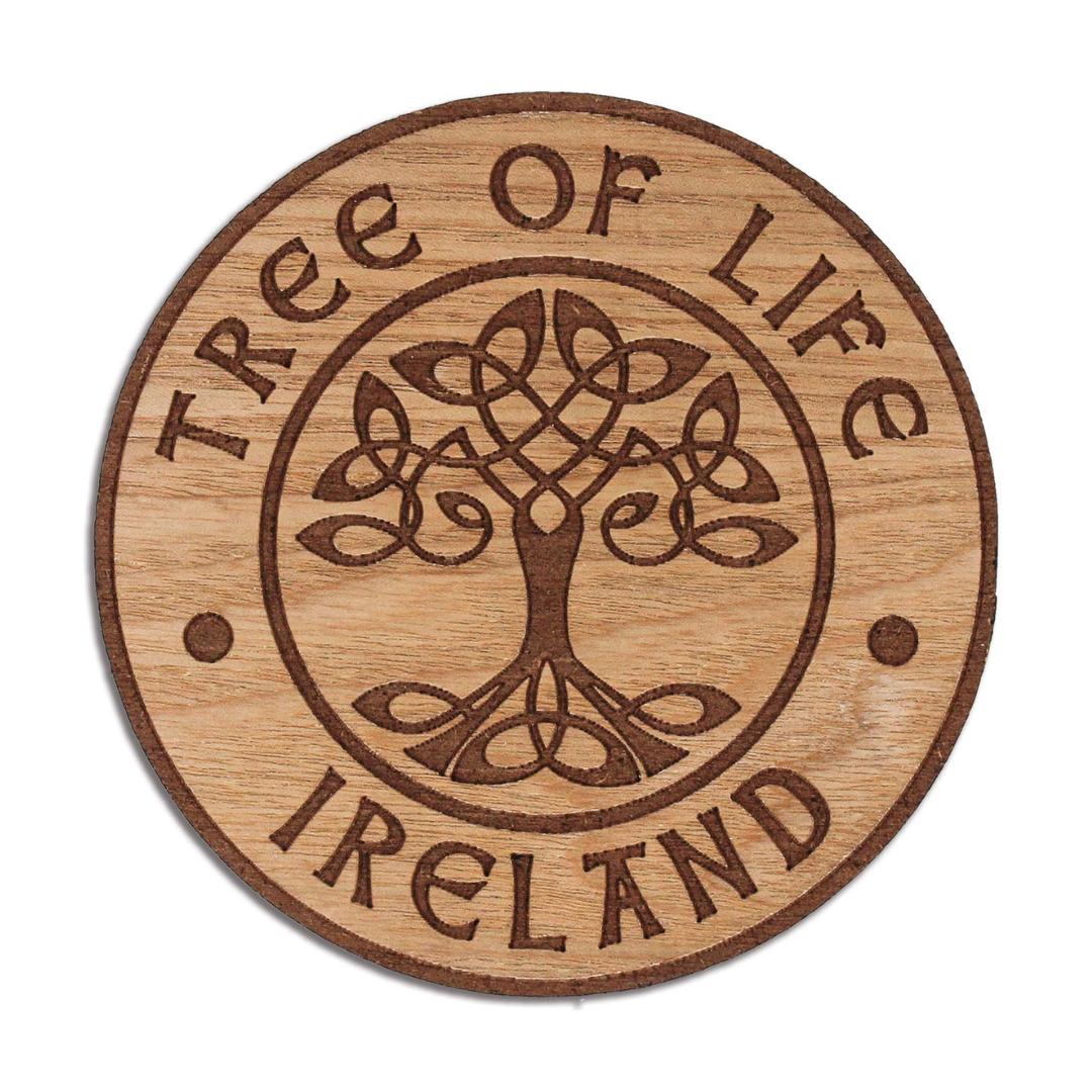 Wooden Coaster Tree Of Life