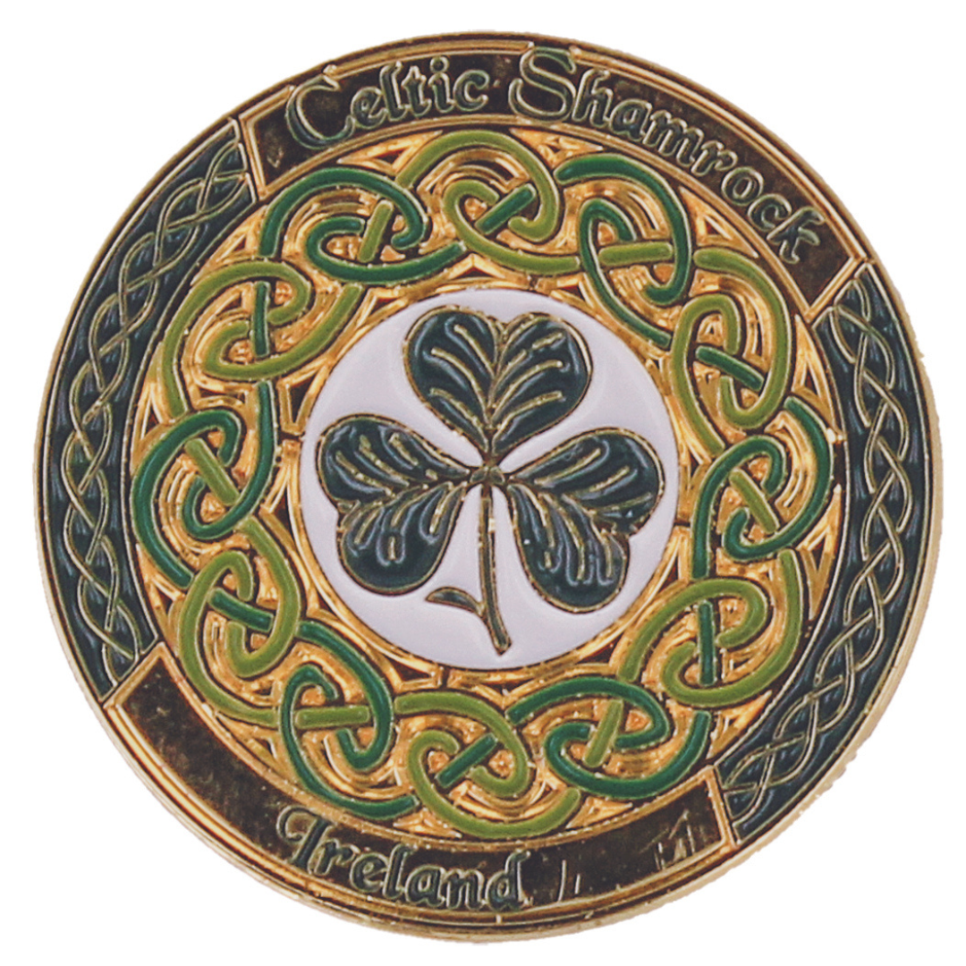 Tree Of Life Collector's Coin Shamrock