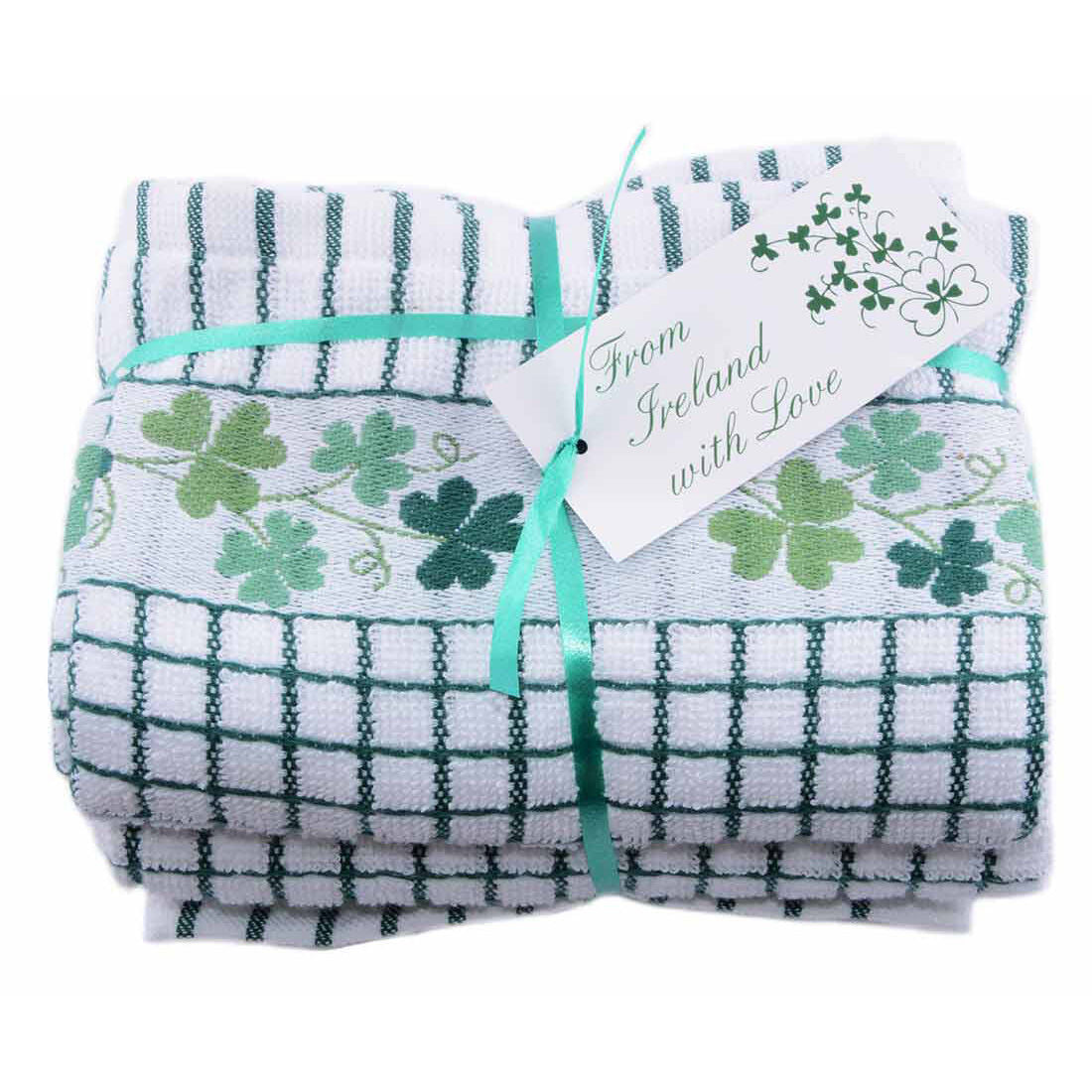 Bale Of Two Shamrock Poli-Dri Cotton Tea Towels