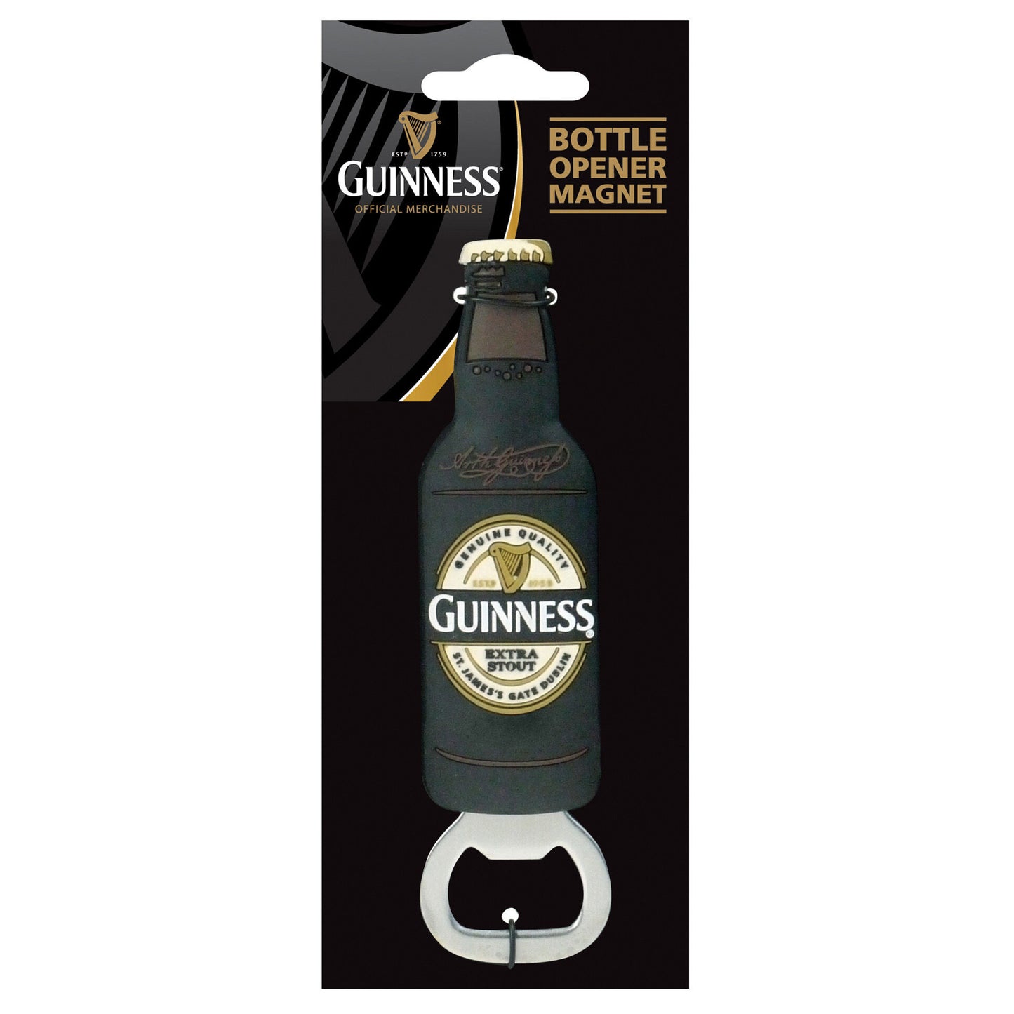 Guinness Bottle Opener Magnet