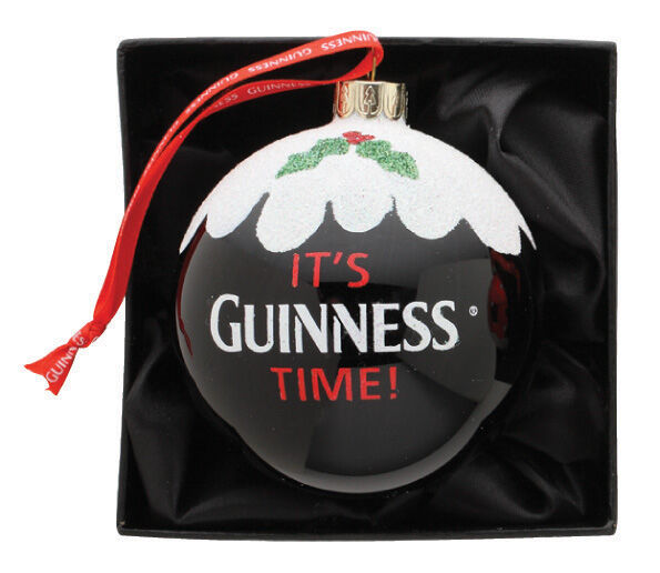 Guinness Snow White Top Bauble