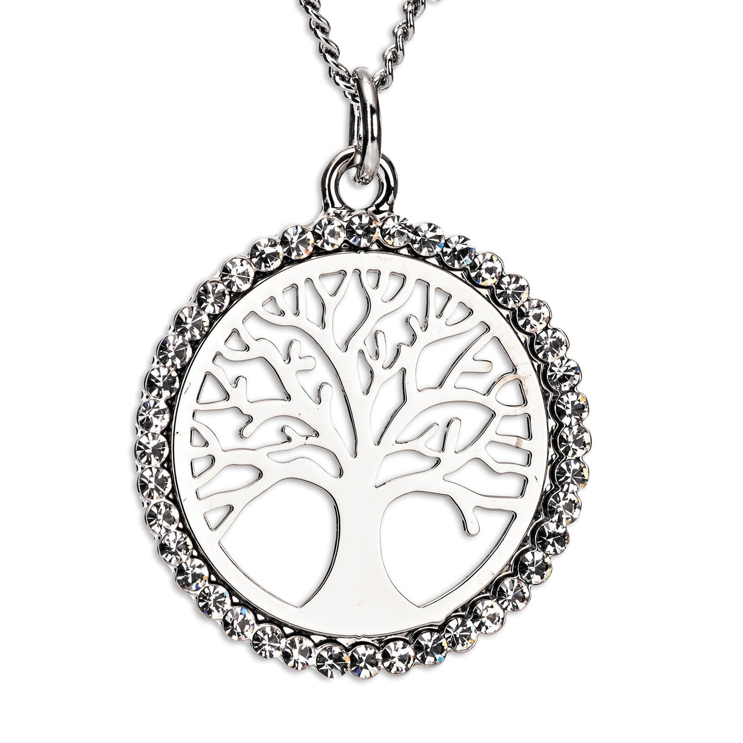 Newgrange Living Silver Tree of Life necklace