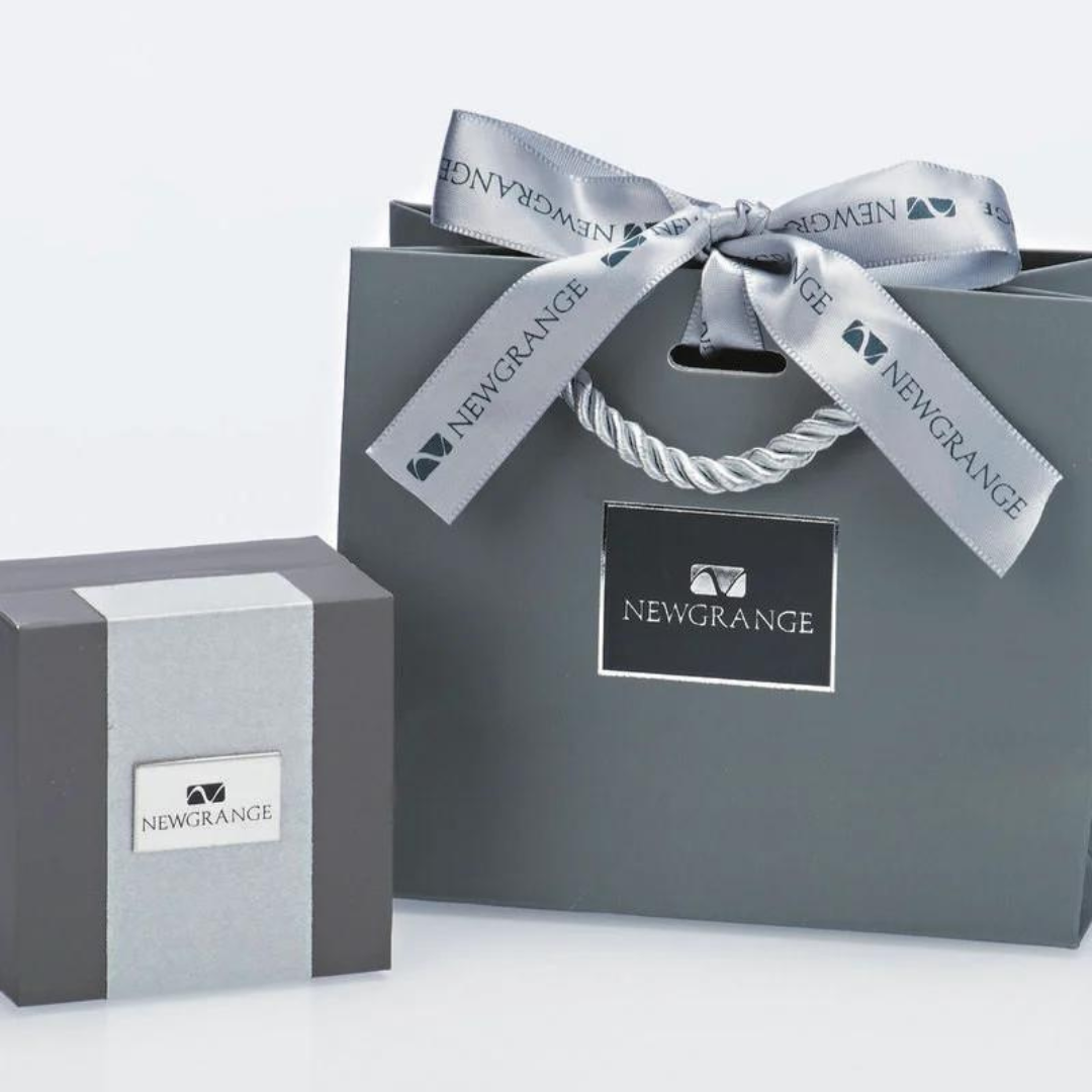 Rose Gold Diamante Loop Necklace