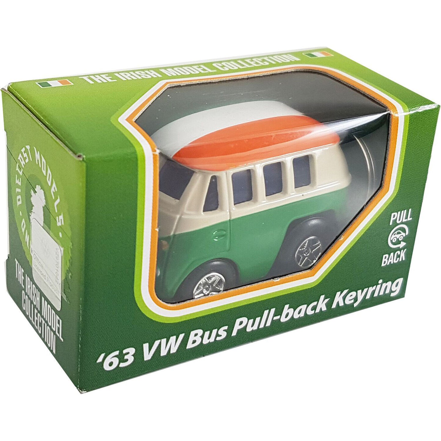1963 Volkswagen T1 Bus Pull-back Keyring