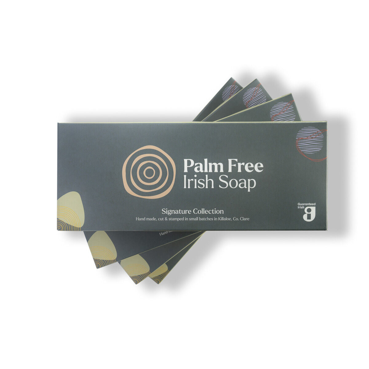 Handcrafted Palm Free Irish Soap – Artisan Gift Pack Of 3 Soaps