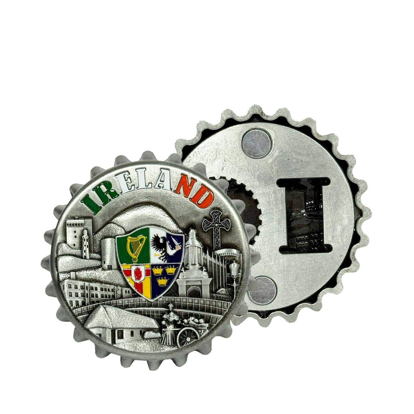 Ireland 8cm Magnetic Bottle Top Bottle Opener
