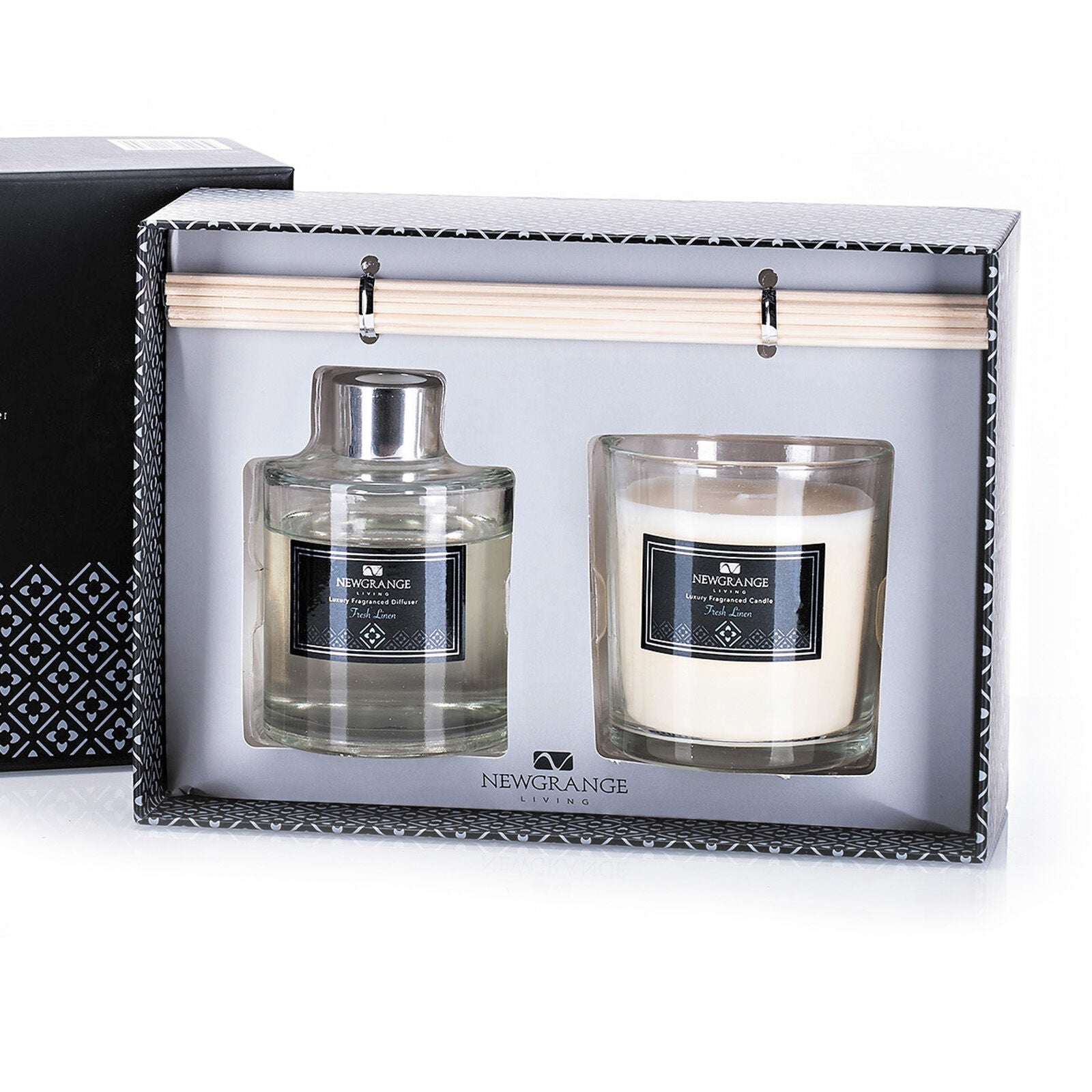 Fresh Linen Candle & Diffuser Set