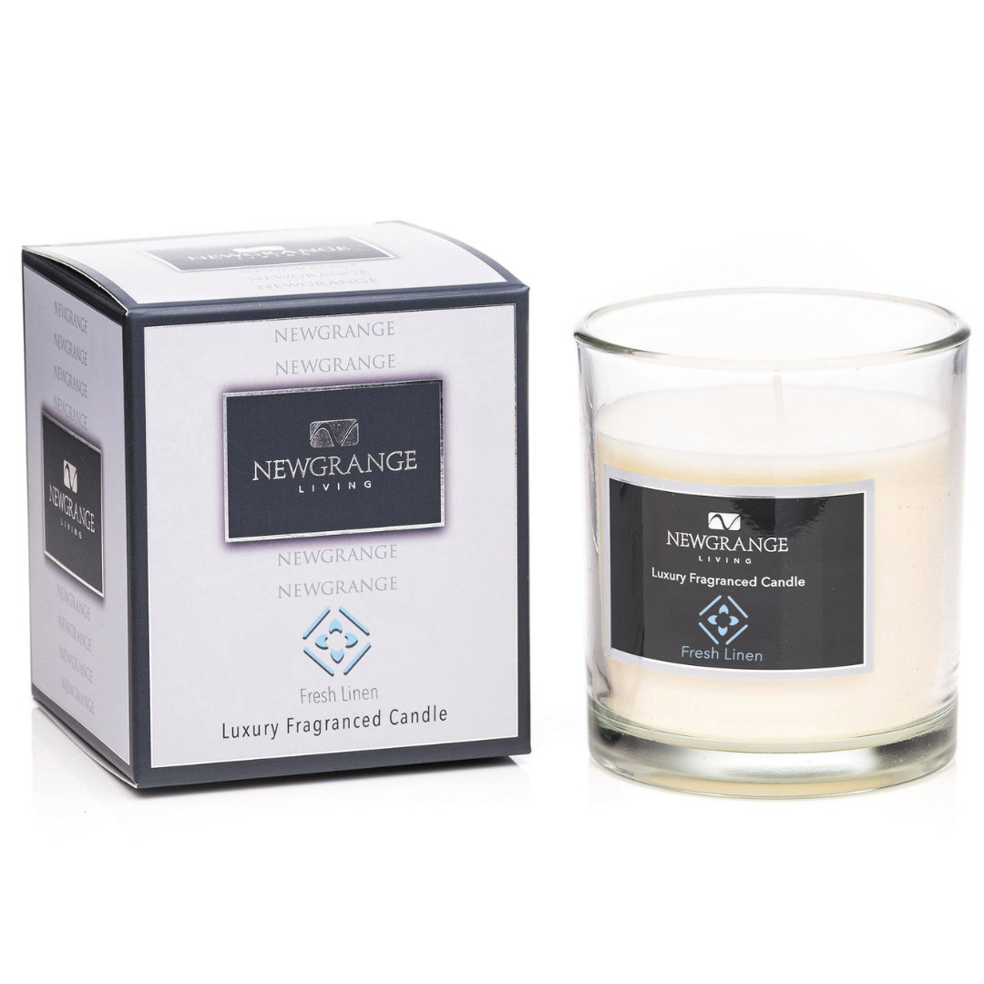 Fresh Linen Luxury Fragranced Candle