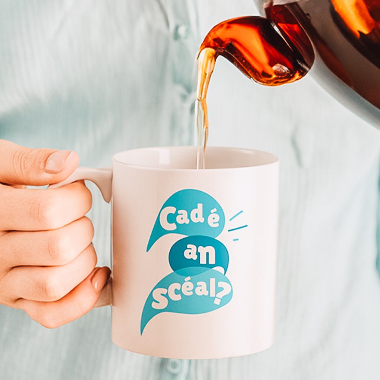 Cad É An Scéal Mug