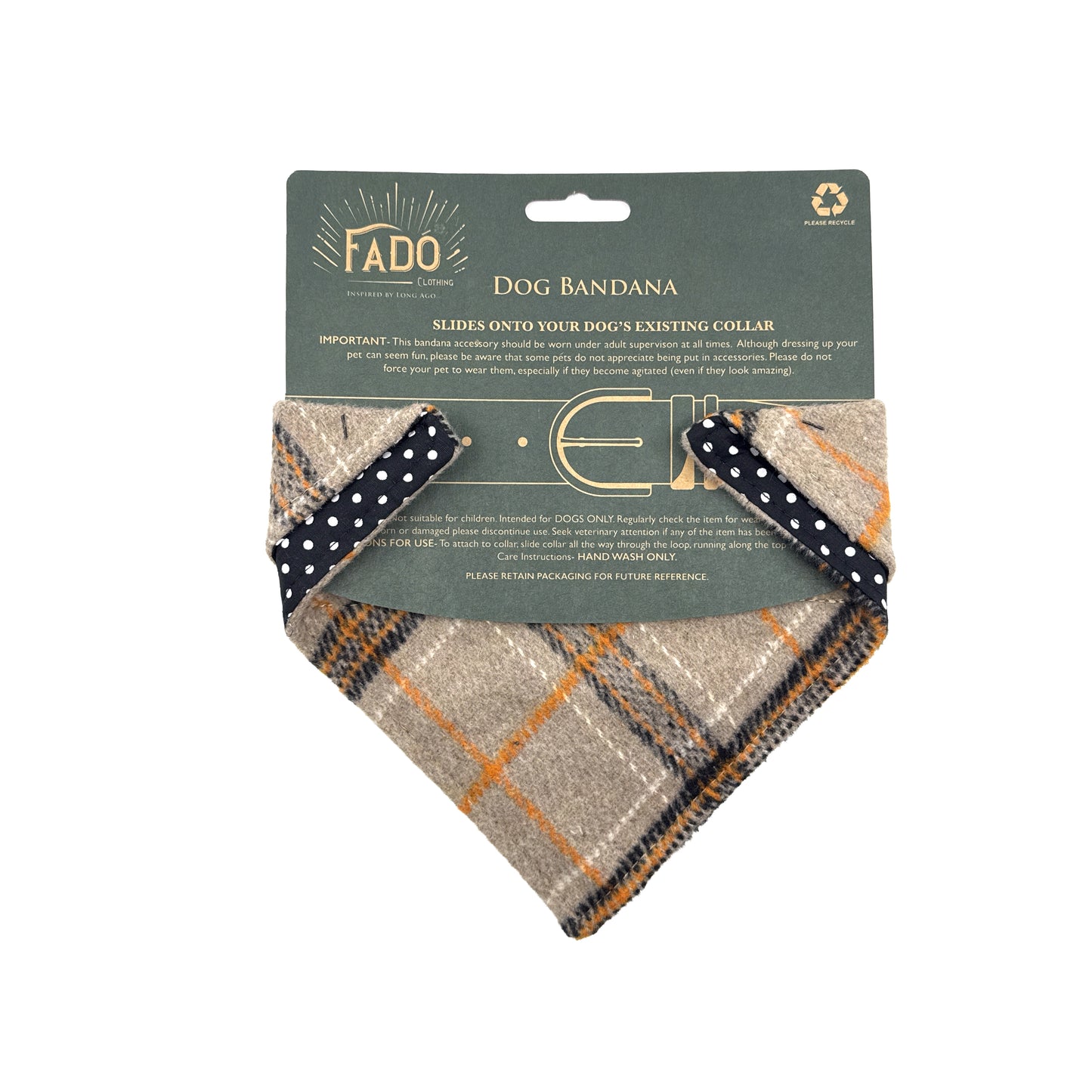 Fado Tarta Dog Bandana