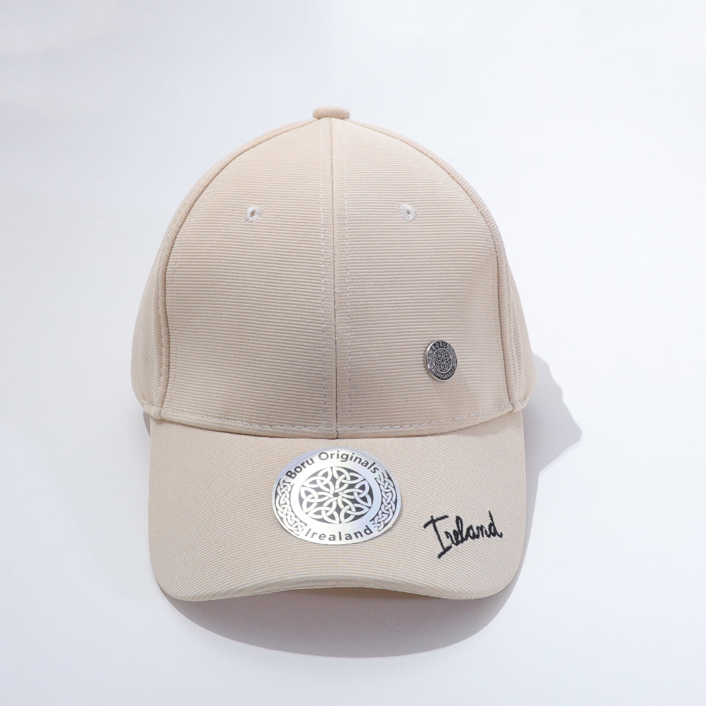 Unisex Beige Baseball Cap