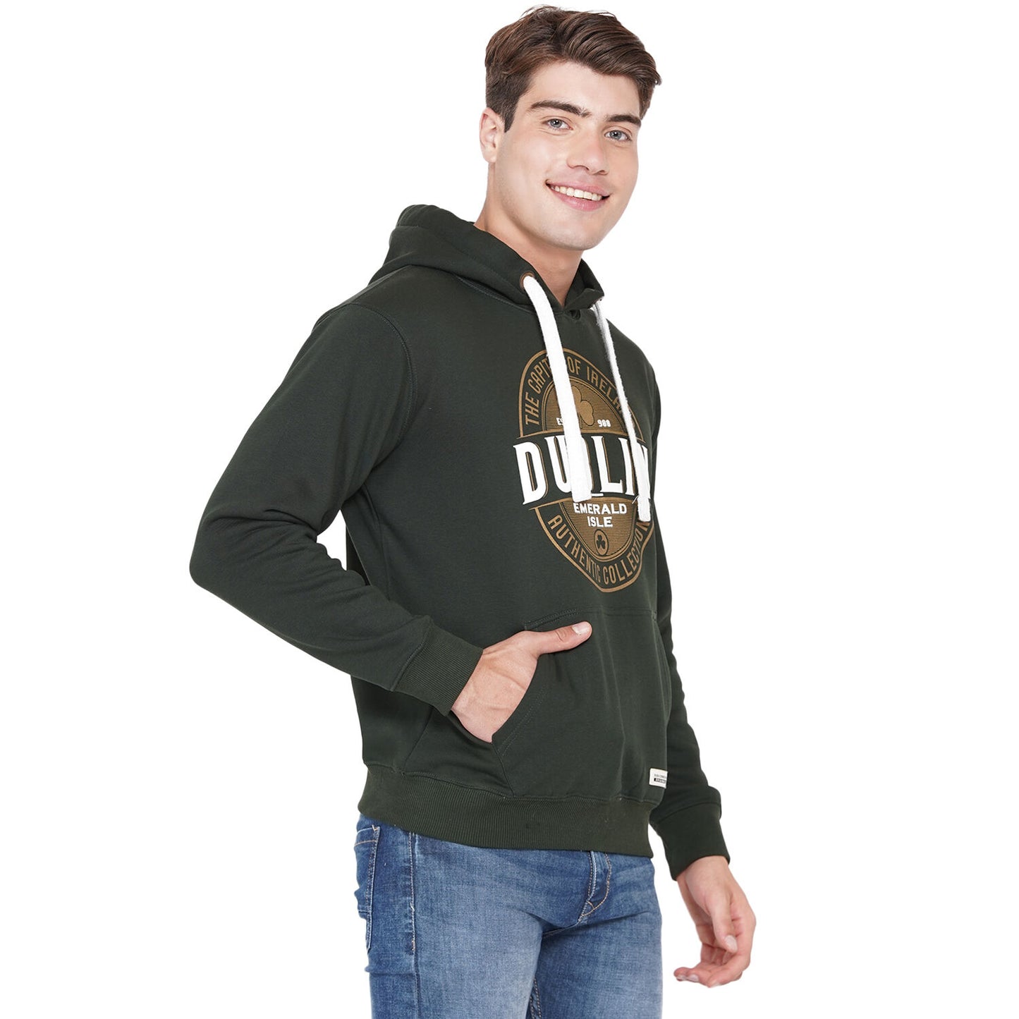 Unisex Capital Dublin Hood Forest Green