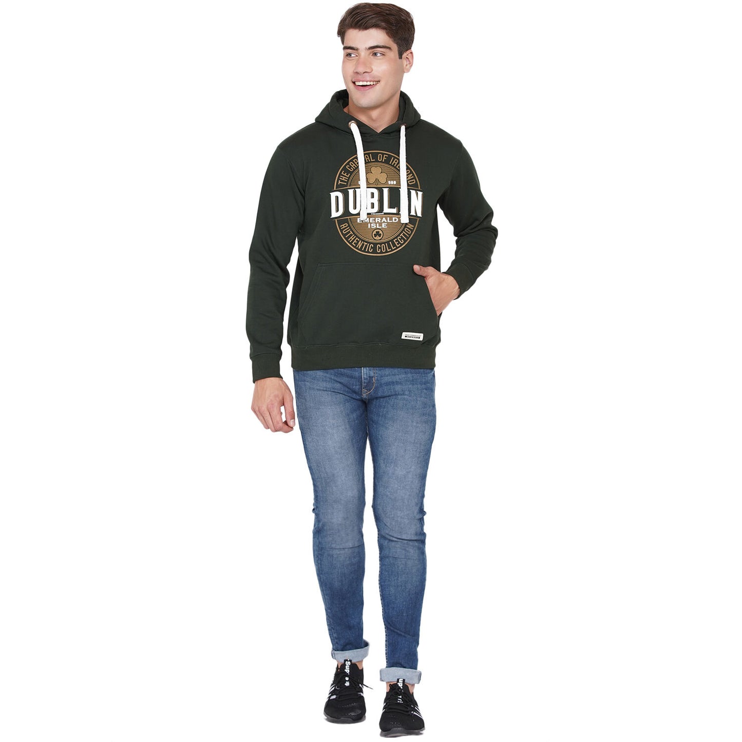Unisex Capital Dublin Hood Forest Green