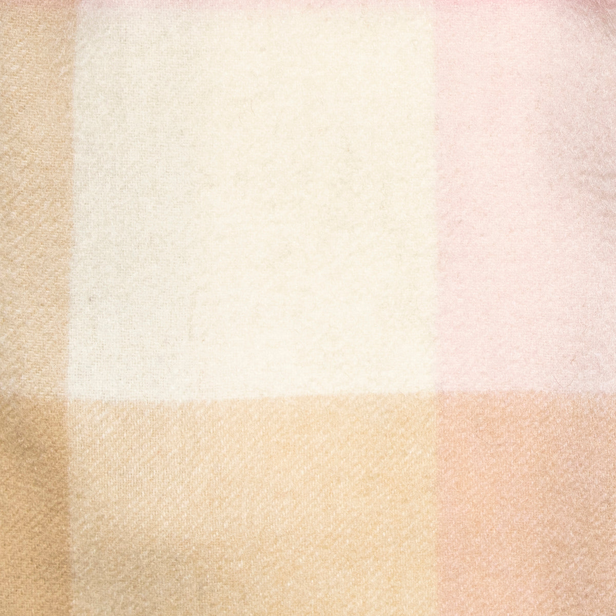 Brushed Woollen Scarf Camel Rose