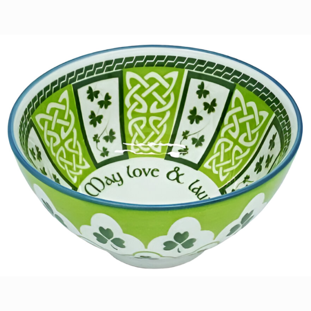 Ceramic Irish Blessings Bowl