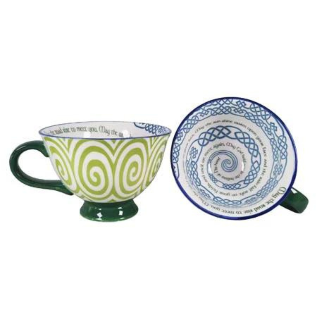Irish Blessing Latte Cup