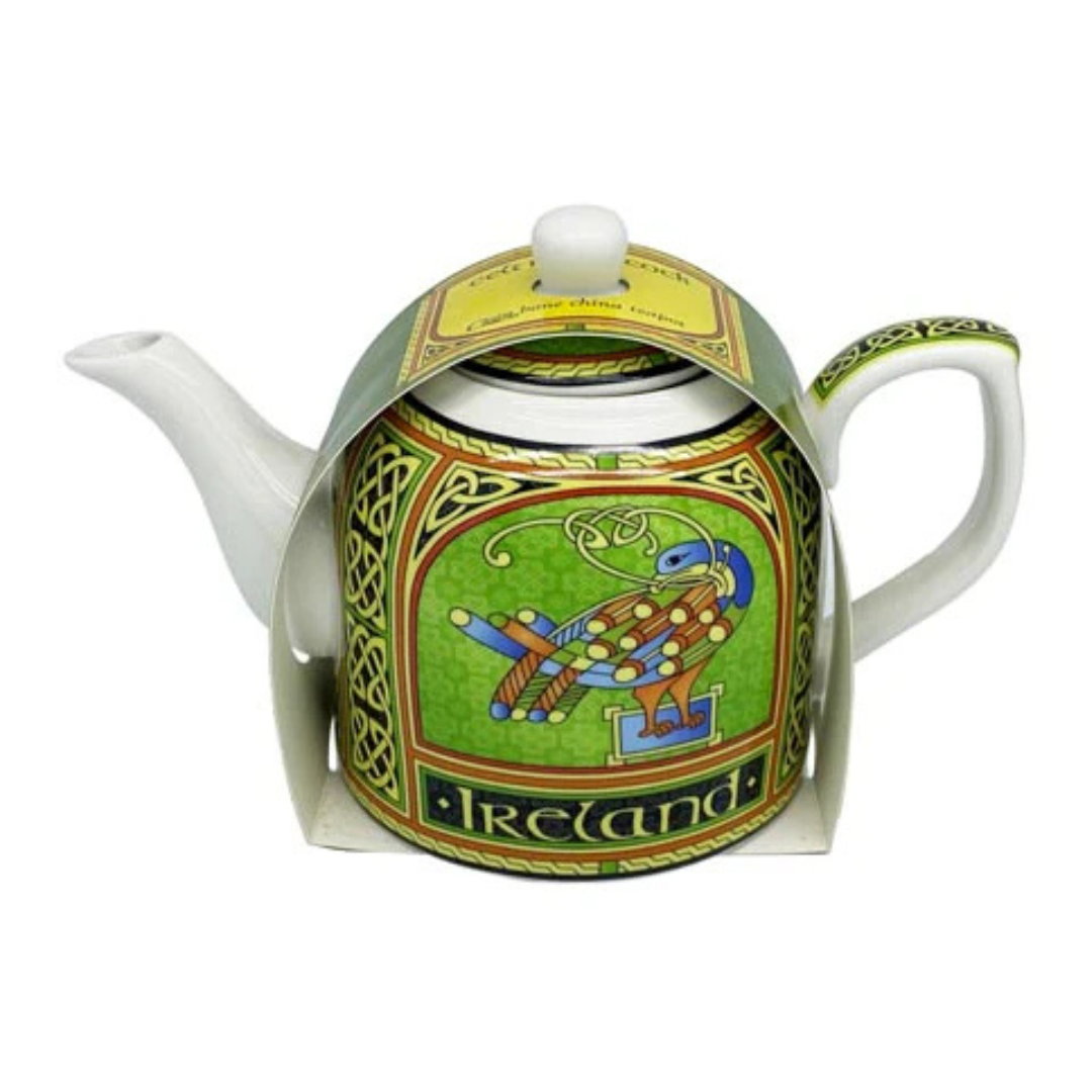 Celtic Peacock Teapot