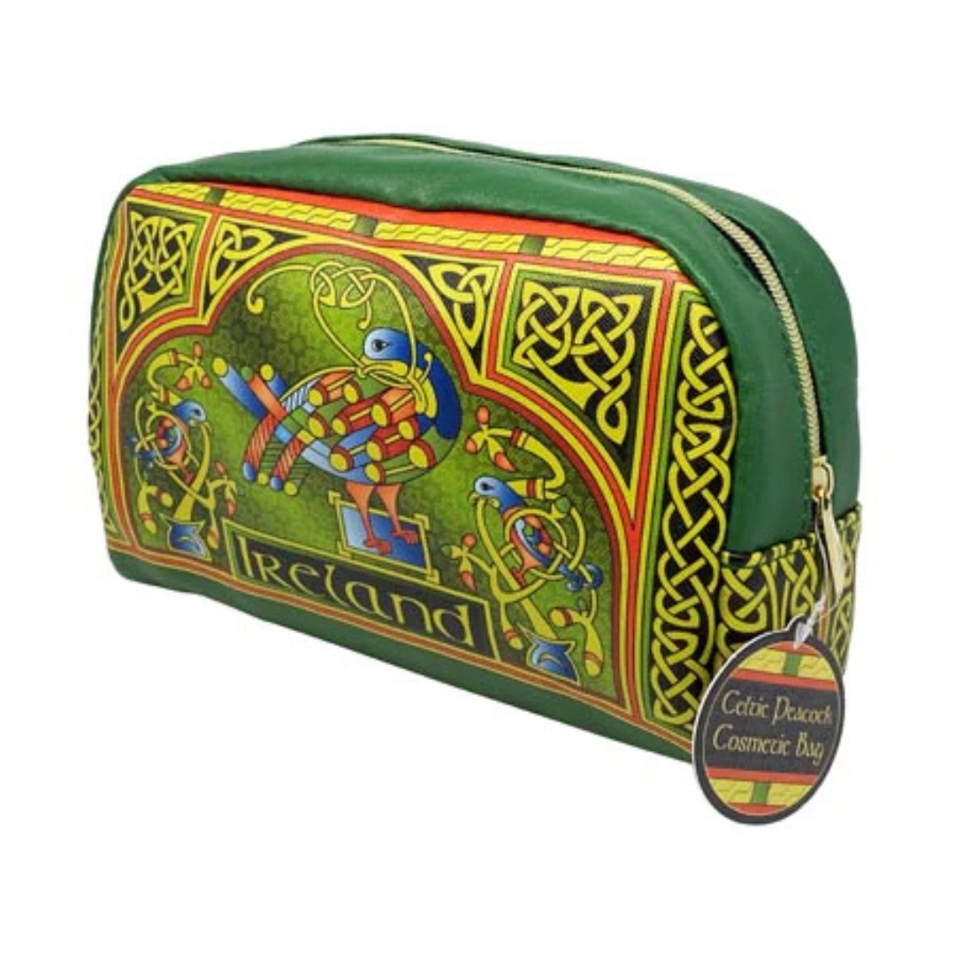 Celtic Peacock Cosmetic Wash Bag