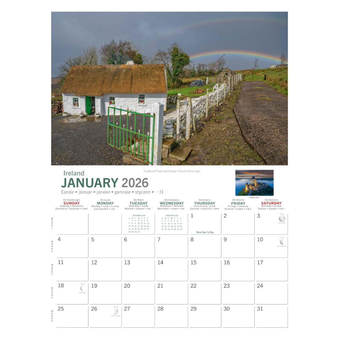 Castles & Cottages Calendar 2026