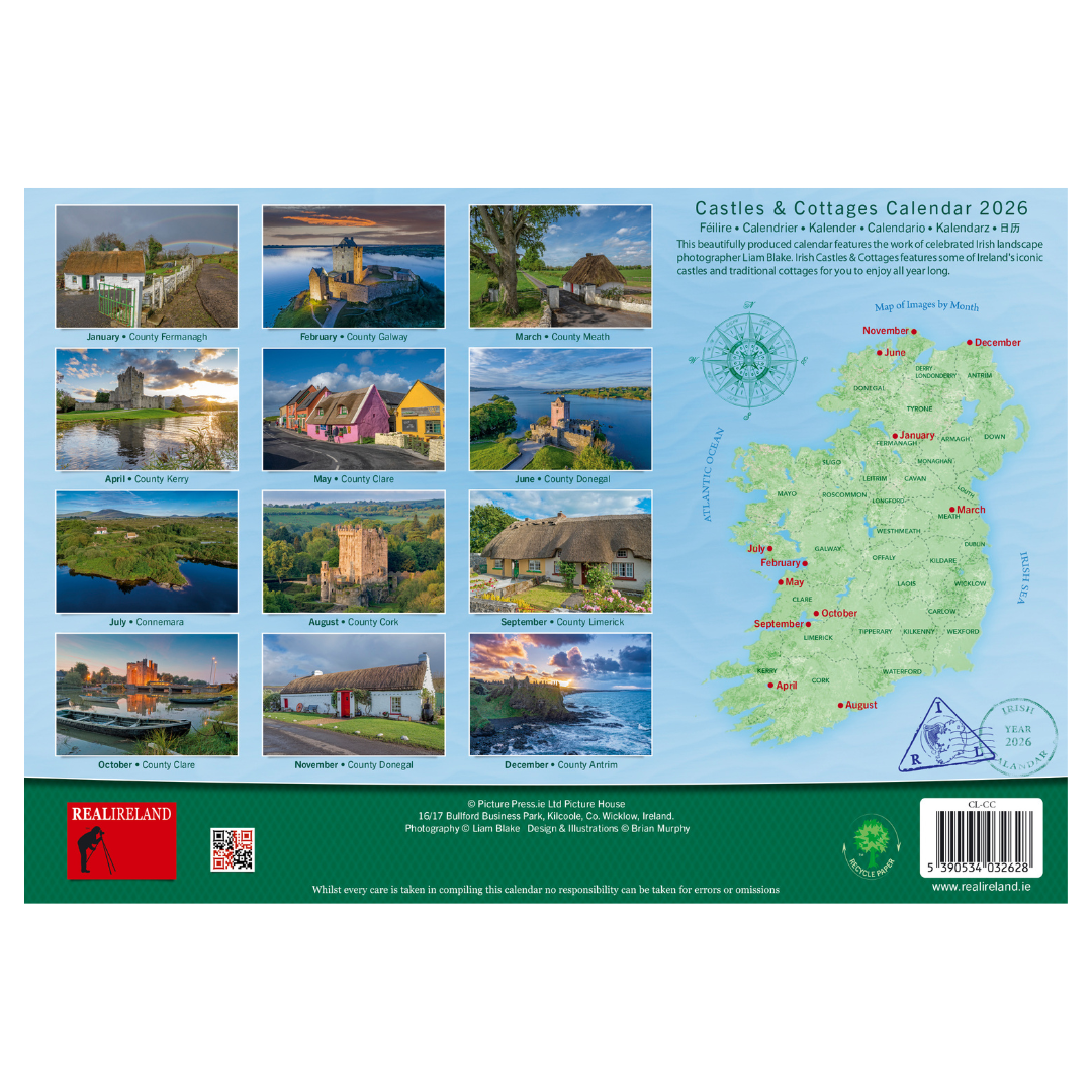 Castles & Cottages Calendar 2026