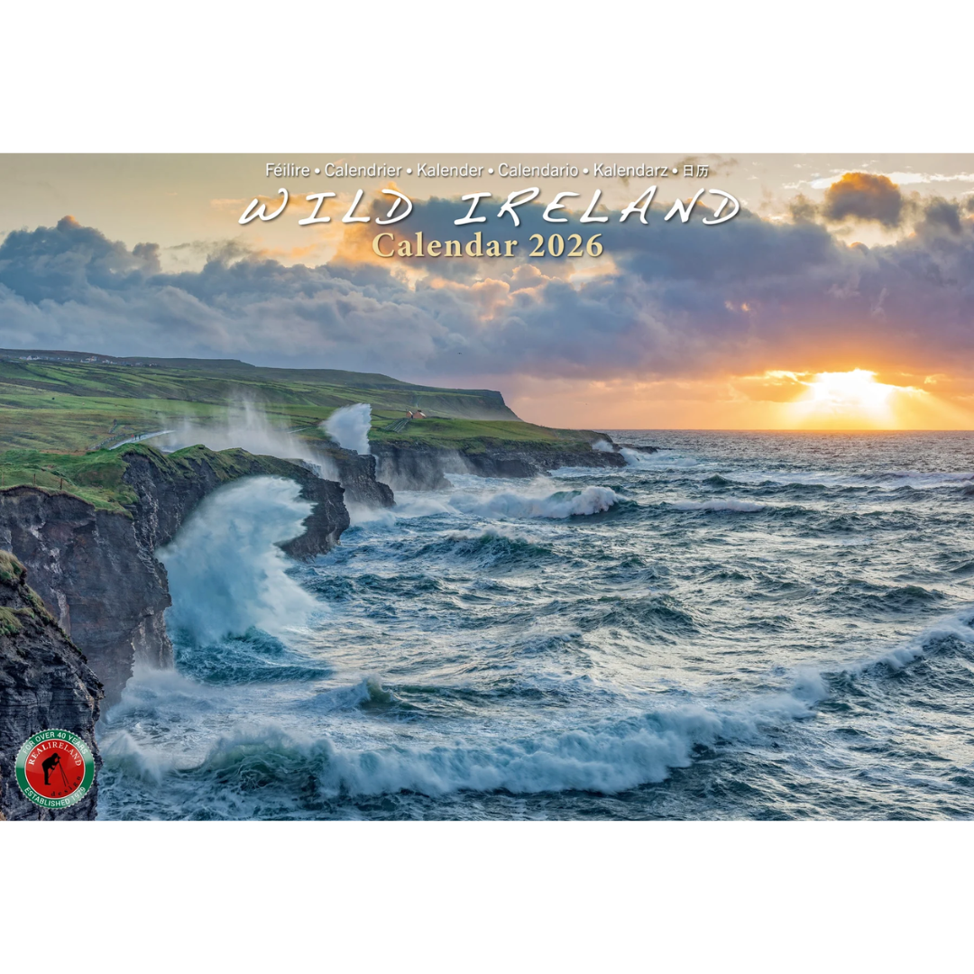 Wild Ireland Calendar A4 2026