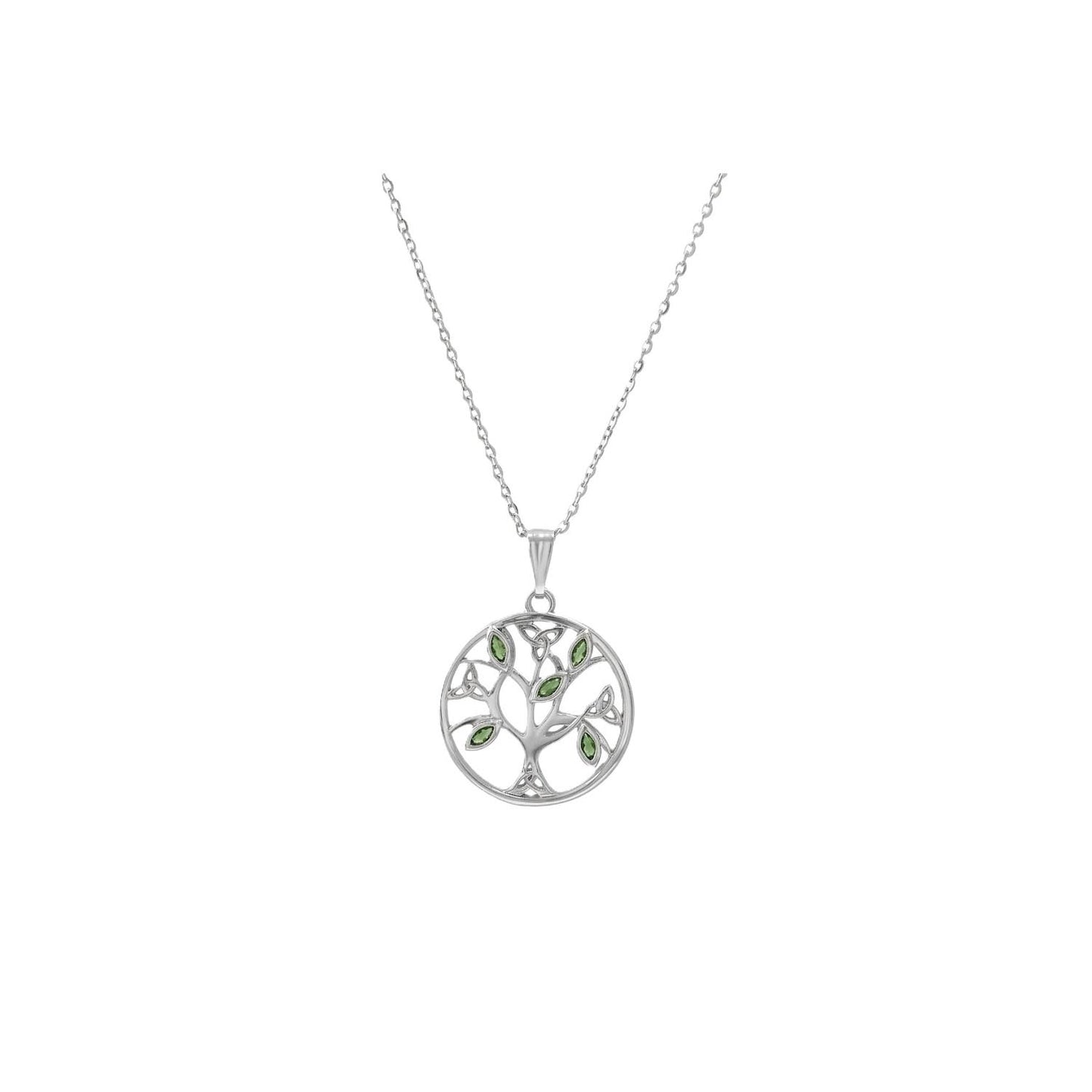 Platinum Tree of Life Pendant