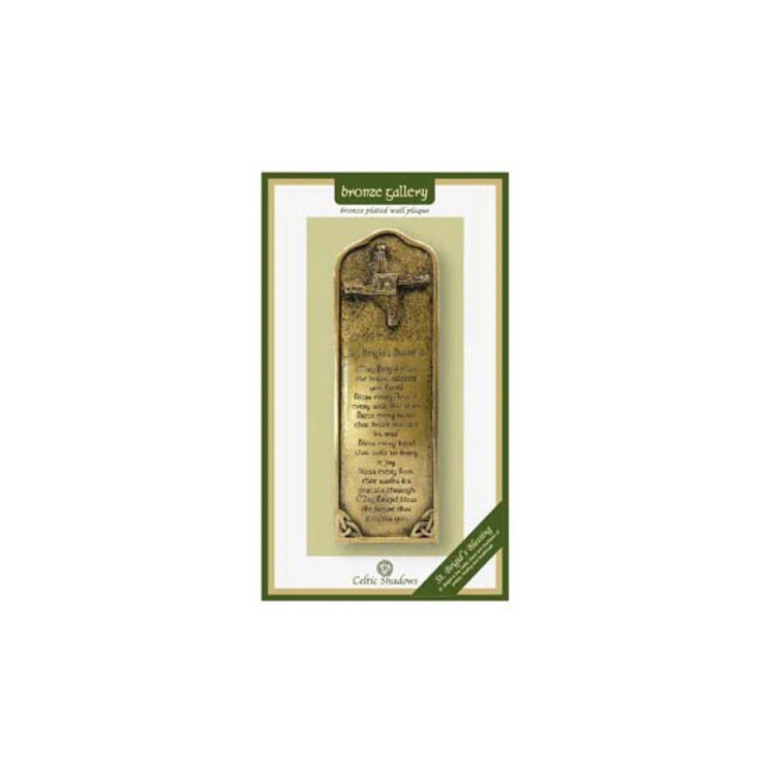 St. Brigid's Blessings Bronze Wall Plaque
