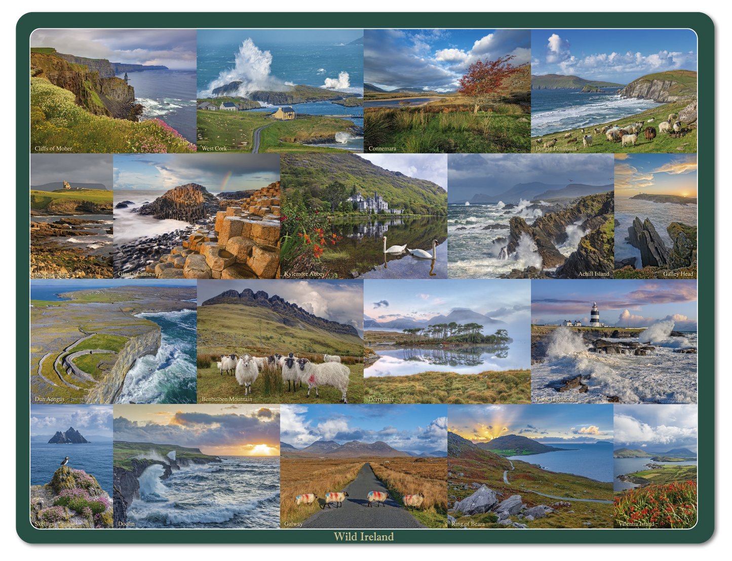 Wild Ireland Image Table Placemats