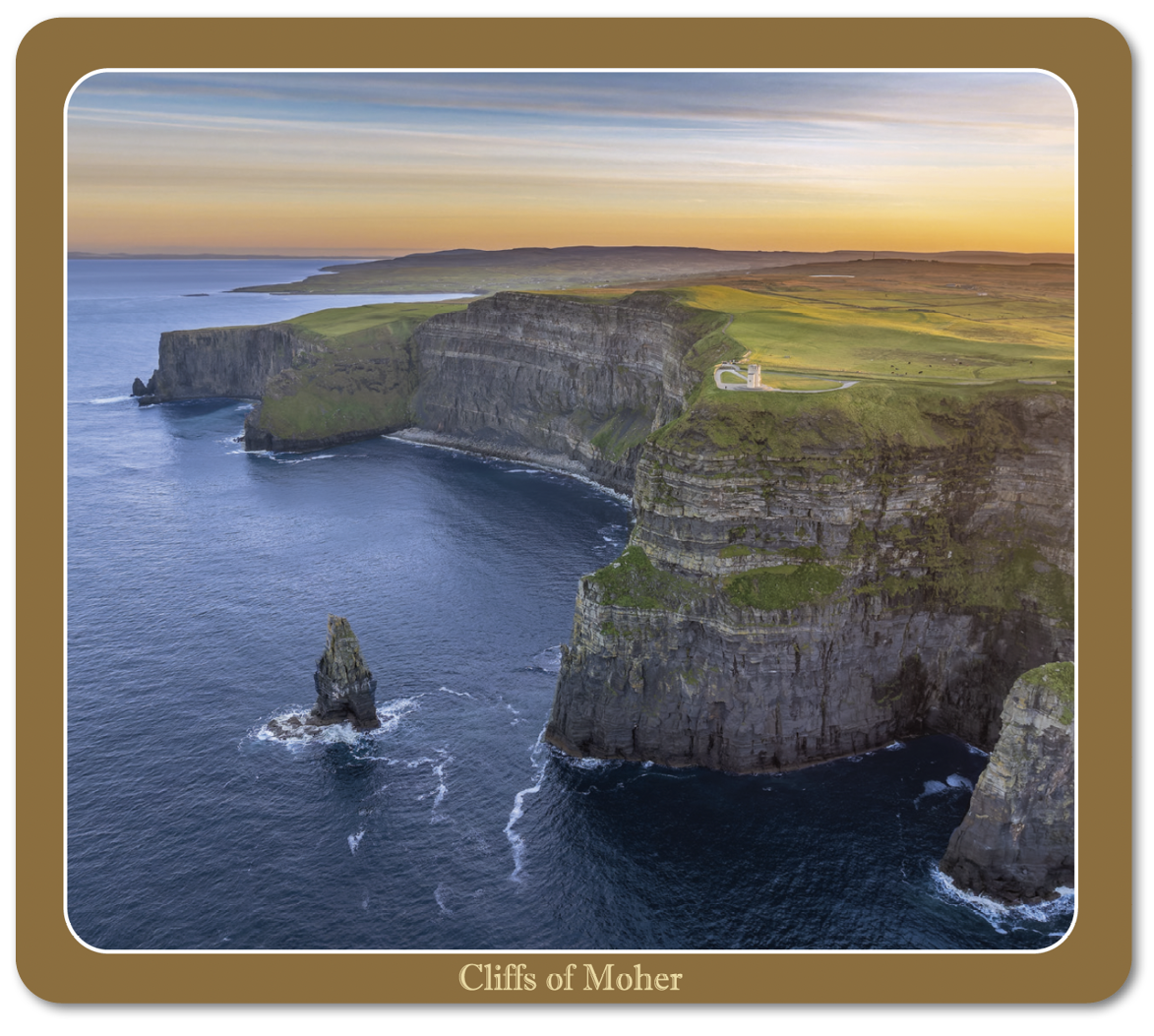 Cliffs of Moher Image Table Coasters