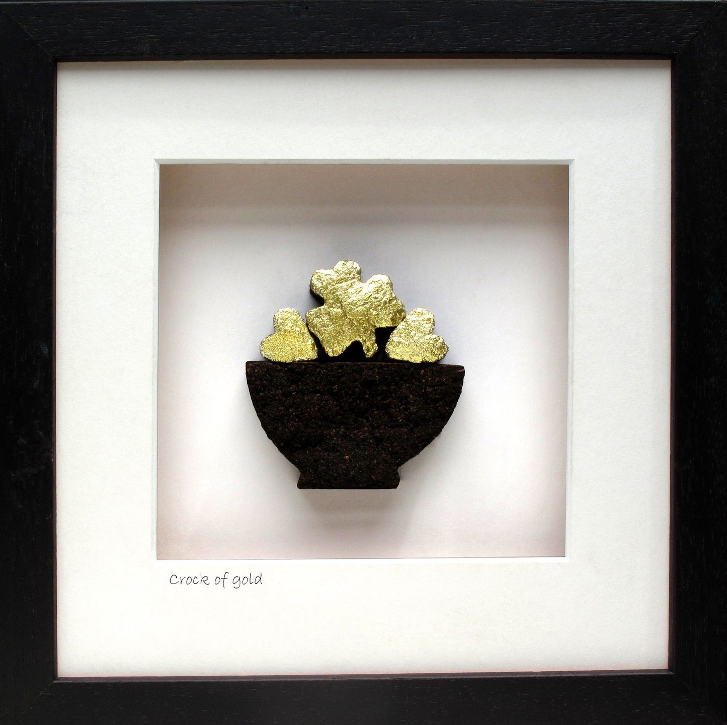 Bog Buddies Crock of Gold Framed