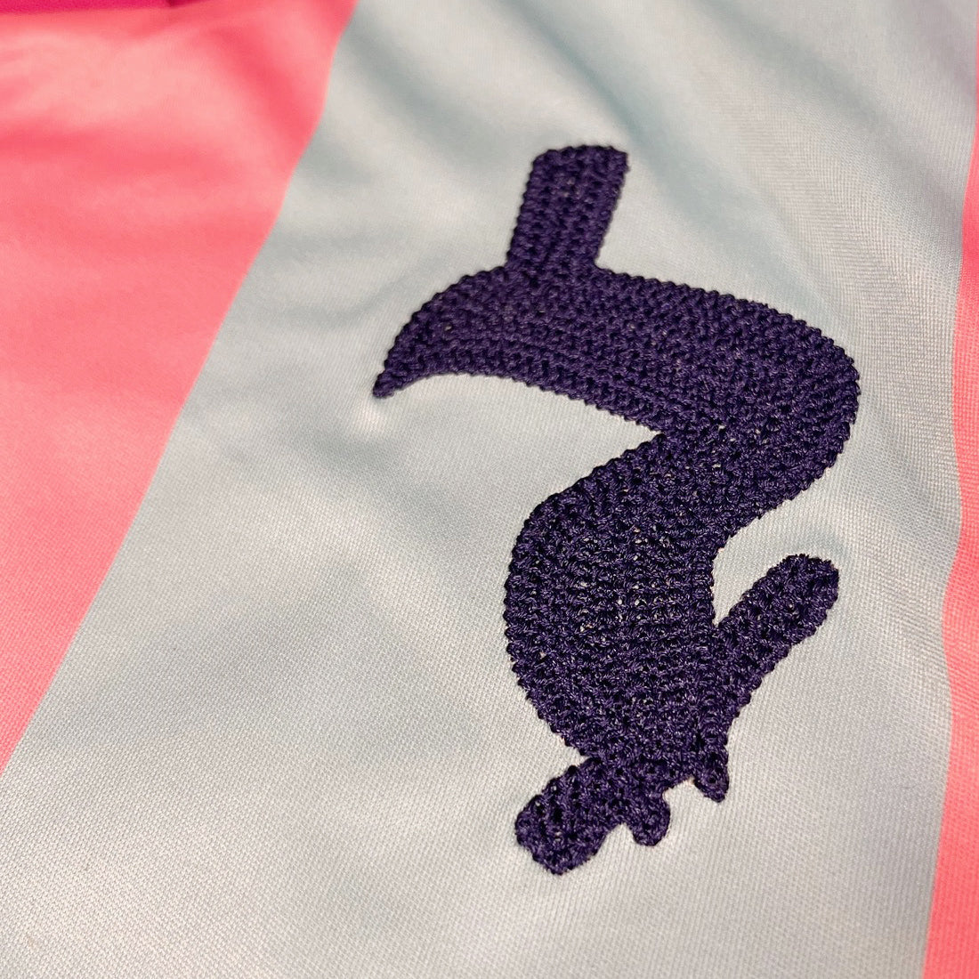 Guinness Pink and Blue Striped Performance Top