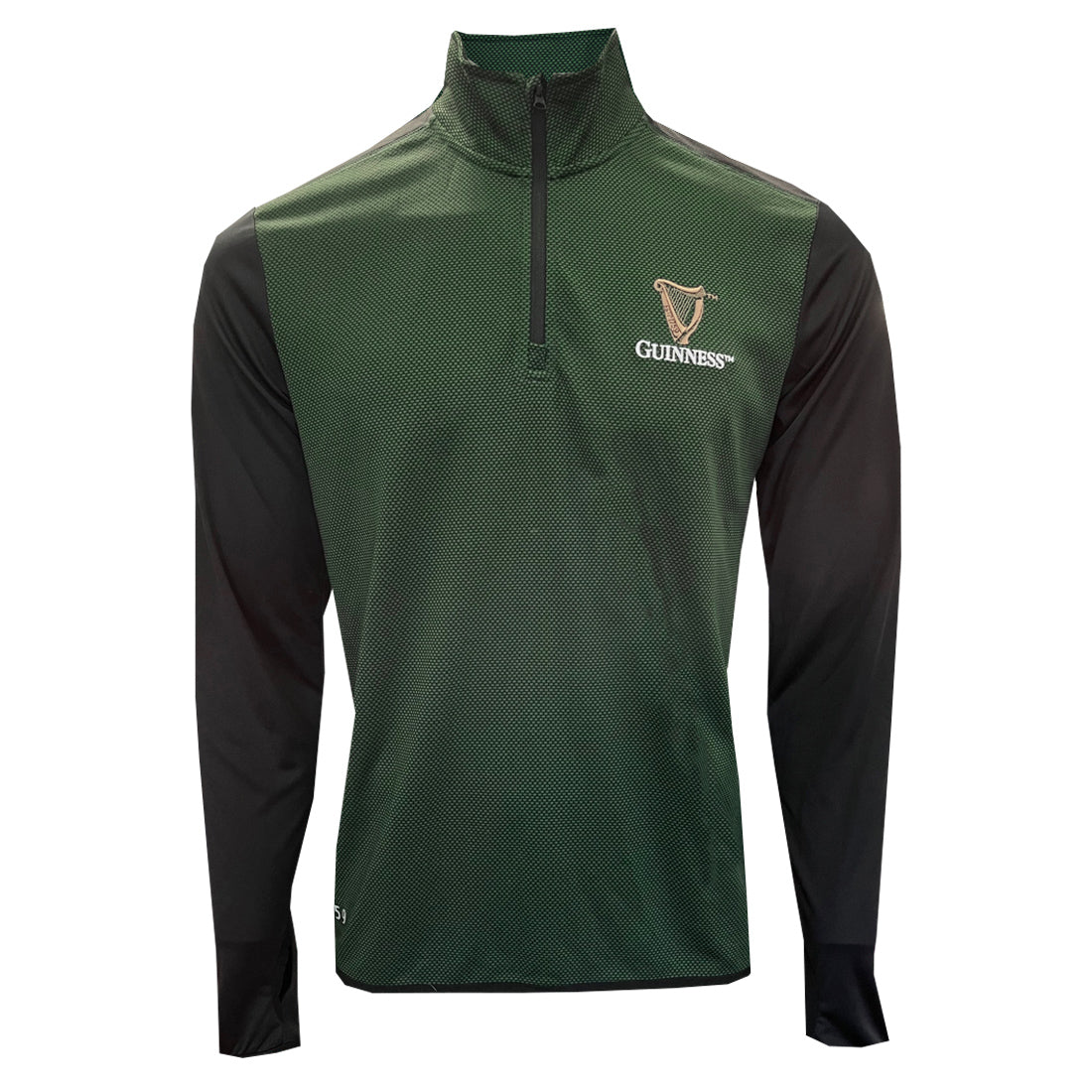 Mens Guinness 1759 Quarter Zip Performance Top