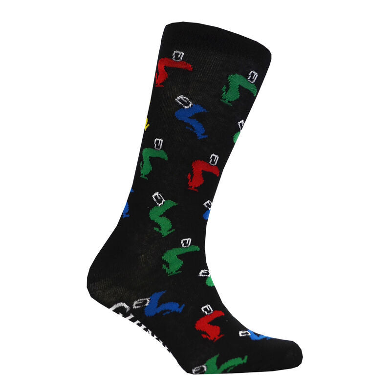 Coloured Toucan Black Guinness Socks