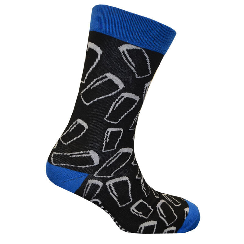 Black & Blue Guinness Pint Socks