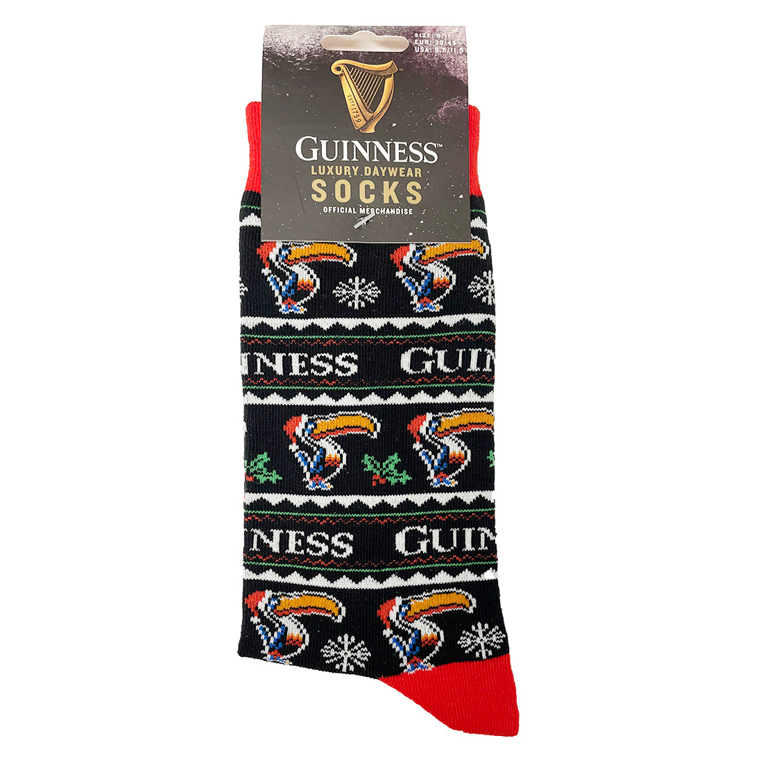 Lovely Day for a Guinness Christmas Socks